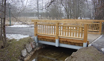 Promenadenbrücke Prillau
