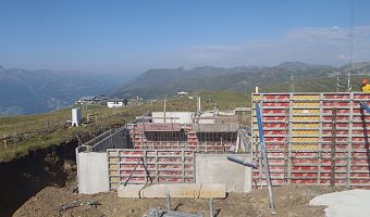 HV Bau Ganzer Bergstation