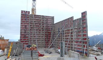 HV Bau Ganzer Bergstation